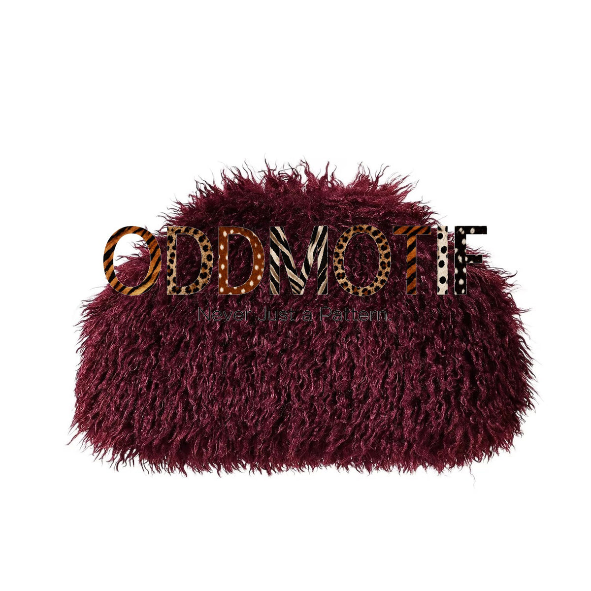 Ruby Faux Fox (clutch)