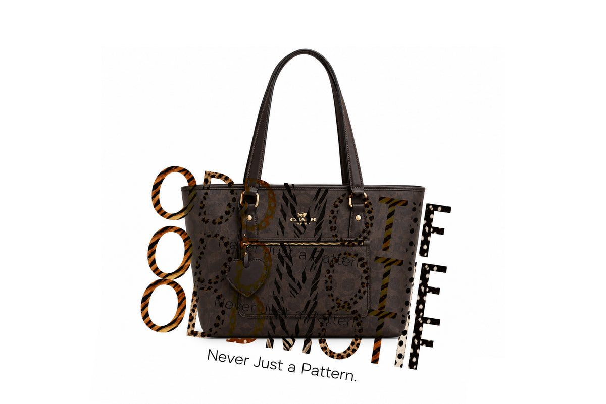 C bag (dark brown)